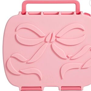 Paris Hilton Bento-Style Lunch Box, 4 Compartments, Built-In Phone Stand